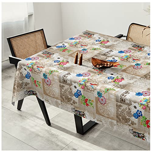 Wachstuchtischdecke Wachstuch Tischdecke abwaschbar Wachstischdecke Plastik-Tischdecken Glatt 160x140cm Schnittkante Kolibri Love von ANRO