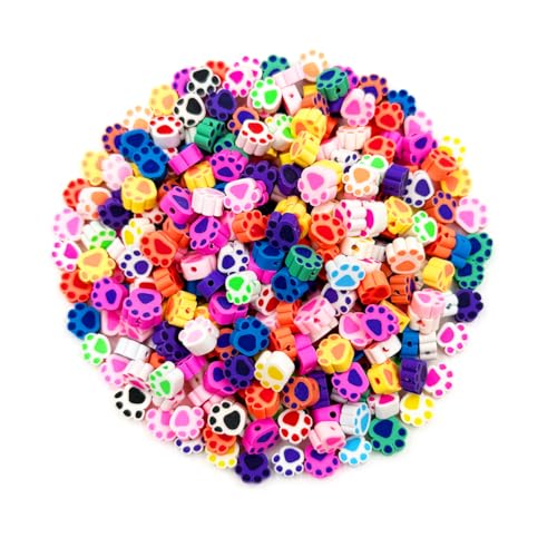 200 Stück Tierkrallen, Polymer-Ton-Perlen, gemischte Krallen-Charm-Abstandshalter für Armband, Halskette, DIY-Schmuckherstellung (Tierkrallen) von ANSGGB