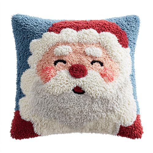 ANSIWEIGO DIY Knüpf Set für Kissen & Teppiche,Latch Hook Kit für Handarbeit, Kreuzstich 43x43 cm Knüpfen von Kissenbezügen,Heimdekoration und Geschenkideen für Erwachsene & Kinder,Weihnachtsmann ANSIWEIGO DIY Knüpf Set für Kissen & Teppiche,Latch Hook Kit für Handarbeit, Kreuzstich 43x43 cm Knüpfen von Kissenbezügen,Heimdekoration und Geschenkideen für Erwachsene & Kinder,Weihnachtsmann von ANSIWEIGO