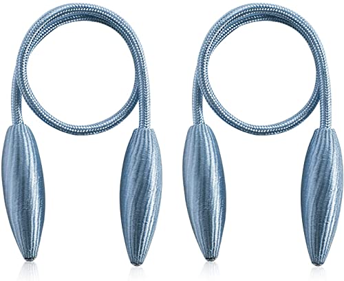 ANSNOW Vorhang-Raffhalter, 4 Stück, Geformte Vorhanggurte, Vorhang-Webhalter-Schnallen Für Die Heimbüro-Dekoration/Blau ANSNOW Vorhang-Raffhalter, 4 Stück, Geformte Vorhanggurte, Vorhang-Webhalter-Schnallen Für Die Heimbüro-Dekoration/Blau von ANSNOW
