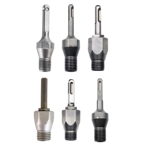 ANSO 6 STK. M22 Bohreradapter SDS Plus Diamantkernbohrer Rundgriff Pleuelstange für Elektrischen Bohrerkonverter ANSO 6 STK. M22 Bohreradapter SDS Plus Diamantkernbohrer Rundgriff Pleuelstange für Elektrischen Bohrerkonverter von ANSO