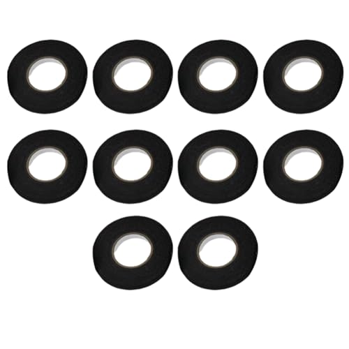 ANSO Hitzebeständiges Klebeband, Gewebeband für Kabelbäume im Automobilbereich, Elektrisches Thermoband, 9 mm X 15 M ANSO Hitzebeständiges Klebeband, Gewebeband für Kabelbäume im Automobilbereich, Elektrisches Thermoband, 9 mm X 15 M von ANSO