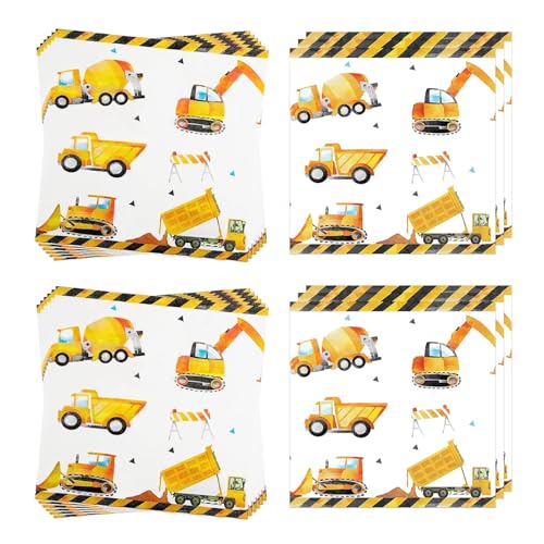 40 Stück Servietten Bagger Partygeschirr Bagger Servietten Baustelle Partygeschirr Geburtstag Deko für Kindergeburtstag Jungen/Mädchen Geburtstag 40 Stück Servietten Bagger Partygeschirr Bagger Servietten Baustelle Partygeschirr Geburtstag Deko für Kindergeburtstag Jungen/Mädchen Geburtstag von ANYUANKW