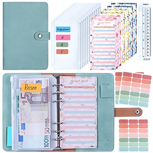 Budget Planner, Binder - ANYUKE Geldumschläge Budget Planer Geldplaner, Sparbuch mit Folien Finanzbuch Ringbuch A6, Bugetplaner für Ausgaben Organizer Buch Notizbuch Cash Envelope Budget Planner, Binder - ANYUKE Geldumschläge Budget Planer Geldplaner, Sparbuch mit Folien Finanzbuch Ringbuch A6, Bugetplaner für Ausgaben Organizer Buch Notizbuch Cash Envelope von ANYUKE