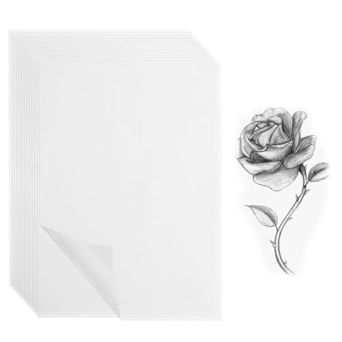 Transparentes Pergamentpapier-Marker, A4, transparent, Transparentpapier, Malerei, Abdeckung, antihaftbeschichtet, Diamant-Malpapier zum Nachzeichnen, Zeichnen, Animation, 50 Stück Transparentes Pergamentpapier-Marker, A4, transparent, Transparentpapier, Malerei, Abdeckung, antihaftbeschichtet, Diamant-Malpapier zum Nachzeichnen, Zeichnen, Animation, 50 Stück von ANZONGYI