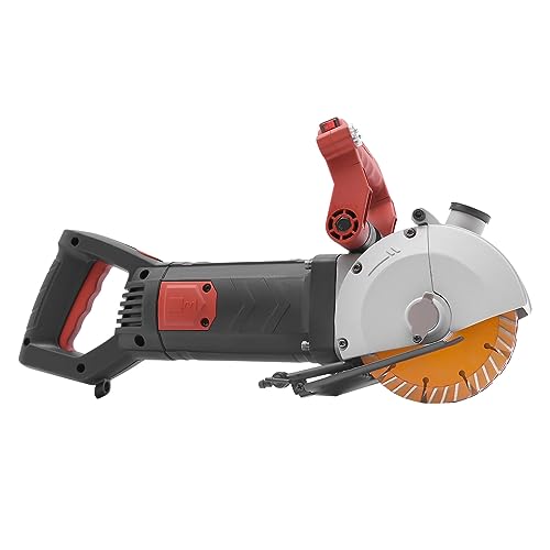 4800 Ziegelwandfräse Betonfräse mit 5 Sägeblättern Schnittbreite 42 mm Schnitttiefe 41 mm Geeignet für Ziegel, Marmor, Beton von AOAPUMM
