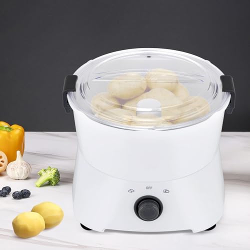85W Elektrischer Kartoffelschäler Kartoffelschäler Schälzeit 2-4 Min. Weißer Zylinder zum Trocknen von Gemüse Kartoffelschälen 85W Elektrischer Kartoffelschäler Kartoffelschäler Schälzeit 2-4 Min. Weißer Zylinder zum Trocknen von Gemüse Kartoffelschälen von AOAPUMM