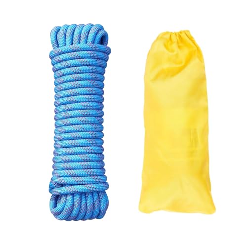 AOIQTTJNB Kletterseil 10mm Statisches Nylon Seil 10m für Höhenrettung, Bergsteigen, Bootstauwerk, Ankertauwerk & Hebezeug Hohe Tragfähigkeit & Abriebfestigkeit AOIQTTJNB Kletterseil 10mm Statisches Nylon Seil 10m für Höhenrettung, Bergsteigen, Bootstauwerk, Ankertauwerk & Hebezeug Hohe Tragfähigkeit & Abriebfestigkeit von AOIQTTJNB