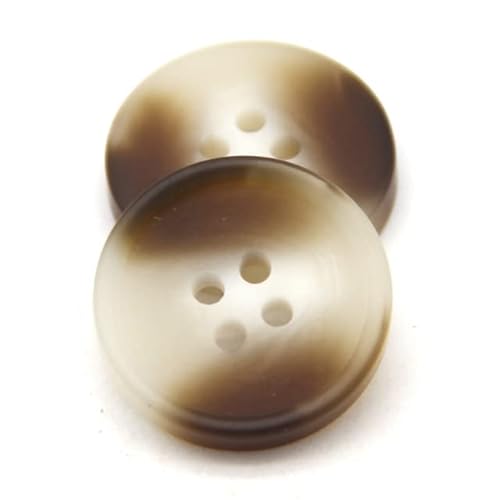 30 mm große Kunstharz-Hornmuster-Knöpfe für Kleidung, Herren, Anzug, Mantel, handgefertigt, schwarz, dekoratives Nähzubehör 30 mm große Kunstharz-Hornmuster-Knöpfe für Kleidung, Herren, Anzug, Mantel, handgefertigt, schwarz, dekoratives Nähzubehör von AOKODA