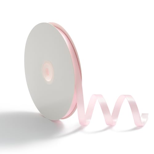 AOKSUNOVA 10mm x 45m Satinband Geschenkband Schleifenband Dekoband für Geschenkverpackung Hochzeit Bänder zum Basteln Rosa AOKSUNOVA 10mm x 45m Satinband Geschenkband Schleifenband Dekoband für Geschenkverpackung Hochzeit Bänder zum Basteln Rosa von AOKSUNOVA