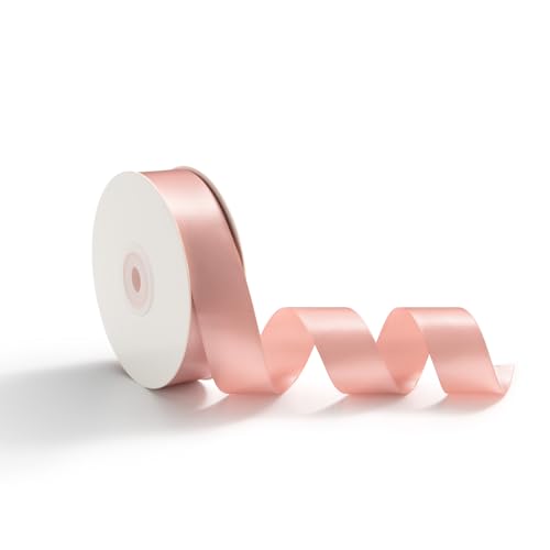 AOKSUNOVA 25mm x 23m Geschenkband Schleifenband Satinband Dekoband für Hochzeit Geschenkverpackung Bänder zum Basteln Altrosa AOKSUNOVA 25mm x 23m Geschenkband Schleifenband Satinband Dekoband für Hochzeit Geschenkverpackung Bänder zum Basteln Altrosa von AOKSUNOVA