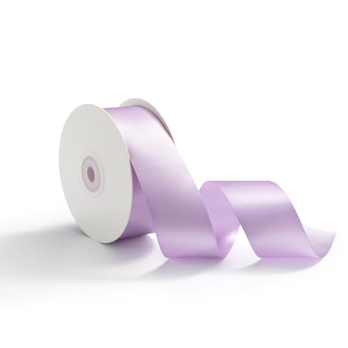 AOKSUNOVA 38mmx 23m Geschenkband Schleifenband Satinband Dekoband für Geschenkverpackung Hochzeit Bänder zum Basteln Lila AOKSUNOVA 38mmx 23m Geschenkband Schleifenband Satinband Dekoband für Geschenkverpackung Hochzeit Bänder zum Basteln Lila von AOKSUNOVA