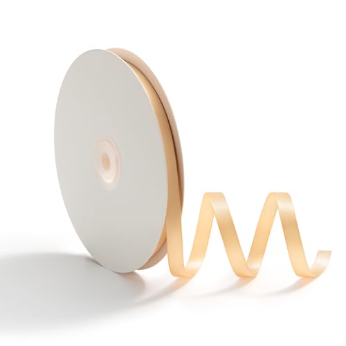 AOKSUNOVA Geschenkband Schleifenband Satinband 10mm x 45m Dekoband für Geschenkverpackung Hochzeit Bänder zum Basteln Gold AOKSUNOVA Geschenkband Schleifenband Satinband 10mm x 45m Dekoband für Geschenkverpackung Hochzeit Bänder zum Basteln Gold von AOKSUNOVA