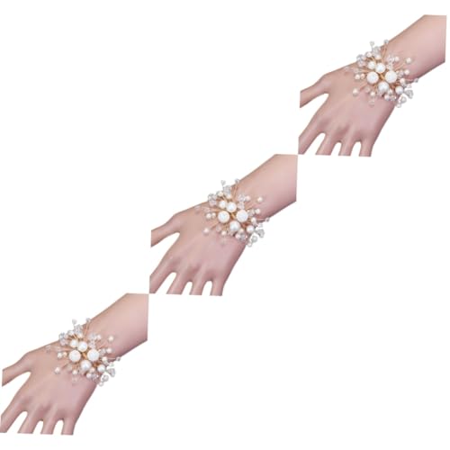 AOKWAWALIY 3 Stück Handblumen Brautjungfern Perlenhandblume Hochzeit Handgelenksblume Hochzeitsarmband Braut Handgelenksblume Handgelenksblumen Für Hochzeit AOKWAWALIY 3 Stück Handblumen Brautjungfern Perlenhandblume Hochzeit Handgelenksblume Hochzeitsarmband Braut Handgelenksblume Handgelenksblumen Für Hochzeit von AOKWAWALIY