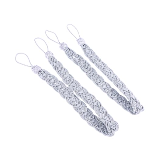AOKWAWALIY Abstellhaken 2St Gardinenhalter gestrickte Gardinenkordel s Haken Gardinenclips Fenstervorhänge Vorhang Raffhalter für Gardinen Minimalistisch anschließen Abstellgleis Zubehör AOKWAWALIY Abstellhaken 2St Gardinenhalter gestrickte Gardinenkordel s Haken Gardinenclips Fenstervorhänge Vorhang Raffhalter für Gardinen Minimalistisch anschließen Abstellgleis Zubehör von AOKWAWALIY