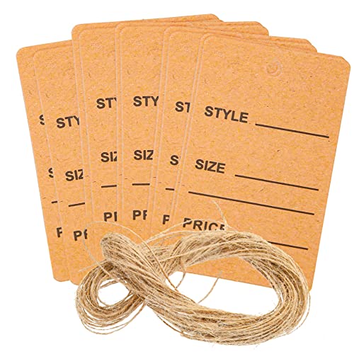 AOKWAWALIY Handgeschriebene Preisschilder, Preisschilder, beschreibbare Papieranhänger, Etiketten, Bekleidungsanhänger, kleine Etiketten, braune Etiketten, Schmuck, Papier, Etiketten, Zubehör, AOKWAWALIY Handgeschriebene Preisschilder, Preisschilder, beschreibbare Papieranhänger, Etiketten, Bekleidungsanhänger, kleine Etiketten, braune Etiketten, Schmuck, Papier, Etiketten, Zubehör, von AOKWAWALIY