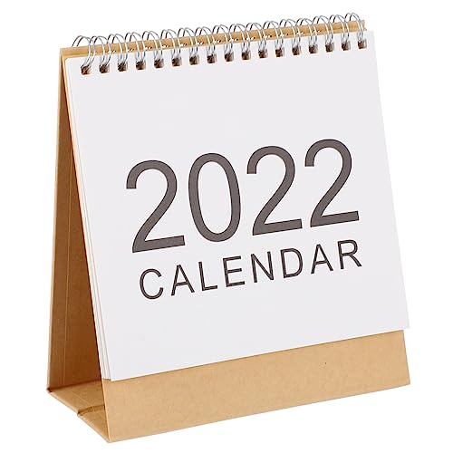 AOKWAWALIY Kalender 2022 für Kühlschrank, Jahreskalender, Tischdekoration, Büroschreibtischkalender, Büro-Notizblock, Schreibtischdekorationen, Schreibtischkalender, Taschennotizblock, rote von AOKWAWALIY