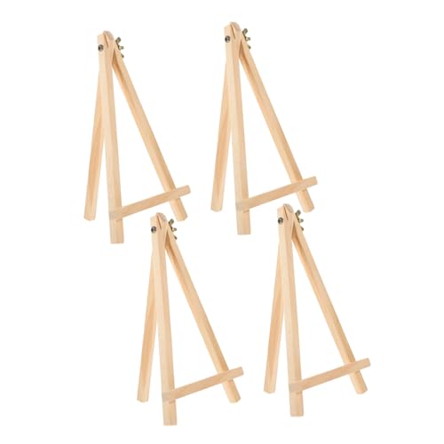 AOKWAWALIY Posterständer, 4 Stück, Staffelei, Leinwandhalter, Stativ, Malständer, Präsentationsständer, Holz-Bilderrahmen, Stehstaffelei AOKWAWALIY Posterständer, 4 Stück, Staffelei, Leinwandhalter, Stativ, Malständer, Präsentationsständer, Holz-Bilderrahmen, Stehstaffelei von AOKWAWALIY