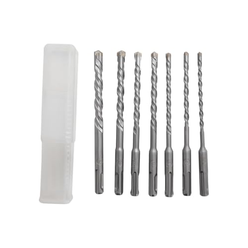 AOMIKITSTU Betonbohrer Set 7 Stück, 5, 6, 6, 8, 8, 10, 12×160mm Bohrer Set, Bohrhammer, Hammerbohrer, Steinbohrer für Schlagbohrmaschine AOMIKITSTU Betonbohrer Set 7 Stück, 5, 6, 6, 8, 8, 10, 12×160mm Bohrer Set, Bohrhammer, Hammerbohrer, Steinbohrer für Schlagbohrmaschine von AOMIKITSTU