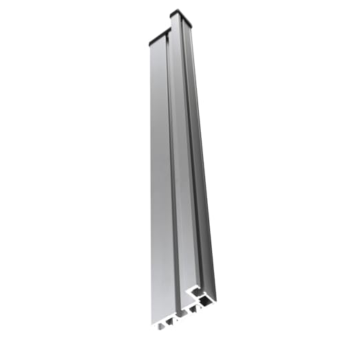 AOMIKITSTU Gehrungsschiene 600mm, DIY T-Nut Gehrungsschienenlehre 75 Typ, T Nut Schiene Gehrungsschiene, Tischkreissäge-T-Nut, T-Schienen für Holzbearbeitungs von AOMIKITSTU