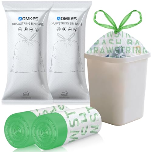 AOMKES Müllbeutel 20L mit Zugband Extra Starke Müllsäcke mit Tragegriff Reißfest & Dicht Weiß Mülltüten Küchen Abfallsäcke,60 Stück AOMKES Müllbeutel 20L mit Zugband Extra Starke Müllsäcke mit Tragegriff Reißfest & Dicht Weiß Mülltüten Küchen Abfallsäcke,60 Stück von AOMKES