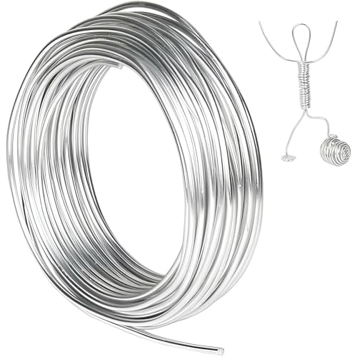 10 Meter Lang Draht 3mm,Aluminium Draht,Basteldraht,Schmuck Wire,Modellieren Draht Zum Basteln,Diy Schmuckdraht Silber,Bindedraht,Heimdekorationsdraht,Rostfrei,Zum Basteln Geeignet 10 Meter Lang Draht 3mm,Aluminium Draht,Basteldraht,Schmuck Wire,Modellieren Draht Zum Basteln,Diy Schmuckdraht Silber,Bindedraht,Heimdekorationsdraht,Rostfrei,Zum Basteln Geeignet von AONAYO