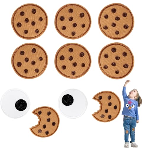 10 Stücke Krümelmonster,Cookie Monster,Krümelmonster Kostüm,Keks Aufnäher,Cookie Patches,Krümelmonster Kostüm Kinder,Cookie Aufnäher Zum Aufbügeln,Für Dekorieren Oder Reparieren Von Kleidung 10 Stücke Krümelmonster,Cookie Monster,Krümelmonster Kostüm,Keks Aufnäher,Cookie Patches,Krümelmonster Kostüm Kinder,Cookie Aufnäher Zum Aufbügeln,Für Dekorieren Oder Reparieren Von Kleidung von AONAYO