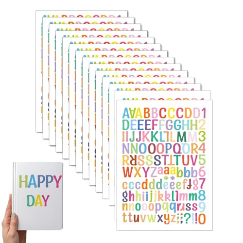14 Blätter Buchstaben Aufkleber,Buchstaben Sticker,Selbstklebende Buchstaben,Buchstaben Zum Aufkleben,Buchstaben Selbstklebend,Buchstabenaufkleber,Klebebuchstaben Für Postfach,Schilder,Dekorationskuns 14 Blätter Buchstaben Aufkleber,Buchstaben Sticker,Selbstklebende Buchstaben,Buchstaben Zum Aufkleben,Buchstaben Selbstklebend,Buchstabenaufkleber,Klebebuchstaben Für Postfach,Schilder,Dekorationskuns von AONAYO