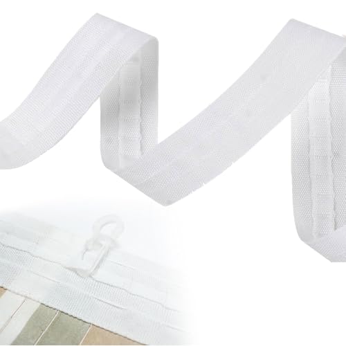 AONAYO KräUselband Gardinen,28 M * 2,5 cm Gardinenband,Weiß KräUselband,Allzweck-NäHen Gardinenband Zum AufnäHen,Gardinen KräUselband,KräUselband Zum AufbüGeln,Gardinenkopfband FüR Gardinenhaken AONAYO KräUselband Gardinen,28 M * 2,5 cm Gardinenband,Weiß KräUselband,Allzweck-NäHen Gardinenband Zum AufnäHen,Gardinen KräUselband,KräUselband Zum AufbüGeln,Gardinenkopfband FüR Gardinenhaken von AONAYO
