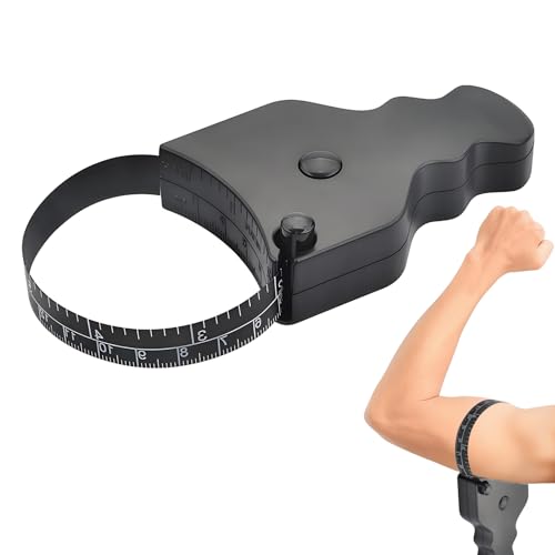 MaßBand KöRper,Massband KöRper,Tragbar KöRpermaßBand,Fixierbar KöRper MaßBand,150 Cm,Doppelseitige Waage,Einziehbares MaßBand,Geeignet FüR KöRpermessung Und Gewichtsverlust,Fitness,Taillenumfang von AONAYO
