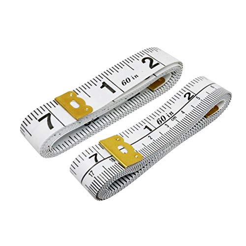 Tailor Measuring Tape, 2PCS Sot Measuring Tape, 60” Measuring Tap for Body Cloth Sewing, Centimeter and Inch Tape Measuring, Flexible Tailor Measuring Tape, 2PCS Sot Measuring Tape, 60” Measuring Tap for Body Cloth Sewing, Centimeter and Inch Tape Measuring, Flexible von AONELAS