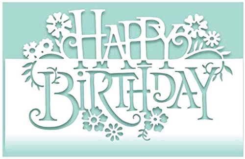 Happy Birthday Metall Stanzformen DIY Handwerk Prägeschablone Schablonen Scrapbooking Werkzeug und Dünne Banner Stanzform für Karten Happy Birthday Metall Stanzformen DIY Handwerk Prägeschablone Schablonen Scrapbooking Werkzeug und Dünne Banner Stanzform für Karten von Gowxs