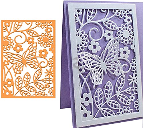 AOOL Niedliche Rechteckige Schmetterlinge aus Metall, Stanzformen, Prägeschablonen, Vorlage für Karten, Scrapbooking und Bastelalbum, Papierkarten, Dekoration AOOL Niedliche Rechteckige Schmetterlinge aus Metall, Stanzformen, Prägeschablonen, Vorlage für Karten, Scrapbooking und Bastelalbum, Papierkarten, Dekoration von AOOL