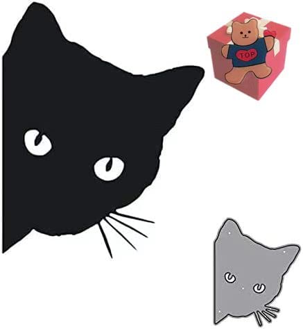 Tierkatzen-Stanzformen, Tierkatzen, Party, Festival, Einladungskarte, Stanzschablonen für DIY, Scrapbooking, Fotoalbum, dekorative Prägepapier-Stanzformen für Kartenherstellung, Vorlage Tierkatzen-Stanzformen, Tierkatzen, Party, Festival, Einladungskarte, Stanzschablonen für DIY, Scrapbooking, Fotoalbum, dekorative Prägepapier-Stanzformen für Kartenherstellung, Vorlage von AOOL