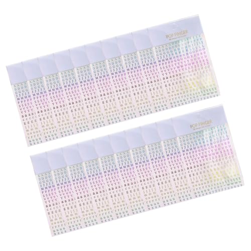 20 Stücke Epoxidharz Englisch Buchstabe Nail Art Aufkleber farbenfrohe Alphabete Aufkleber Selbstkleber Maniküre Aufkleber Accessoire Accessoire 20 Stücke Epoxidharz Englisch Buchstabe Nail Art Aufkleber farbenfrohe Alphabete Aufkleber Selbstkleber Maniküre Aufkleber Accessoire Accessoire von AOOOWER