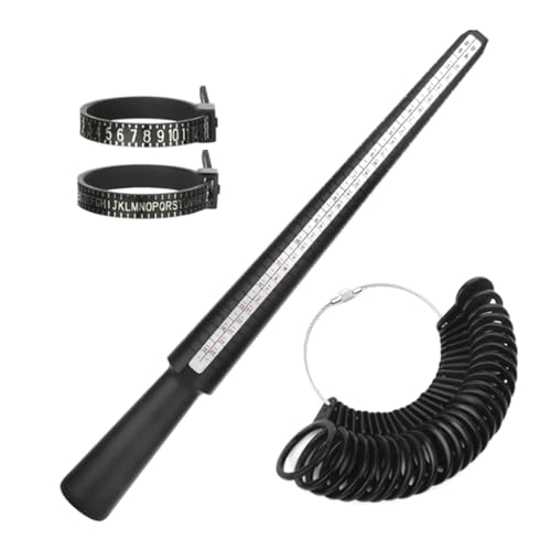 3/4/6/7 Stück Schmuckgrößen, Fingerringe, Messwerkzeug, Ringe, Messlehre-Set 3/4/6/7 Stück Schmuckgrößen, Fingerringe, Messwerkzeug, Ringe, Messlehre-Set von AOOOWER