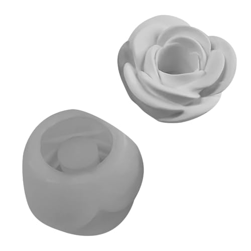 3D-Rosen-Kerzenleuchter-Silikonform, Valentinstag-Exploy-Gießform, Dekorationen 3D-Rosen-Kerzenleuchter-Silikonform, Valentinstag-Exploy-Gießform, Dekorationen von AOOOWER