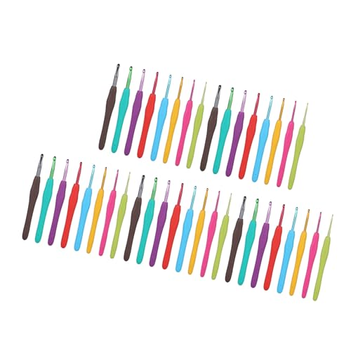 5 Set 2,0 mm - 6,0 mm Häkelnadel-Set, ergonomische Häkelnadel, multifunktionale Stricknadel, Häkelzubehör für Handwerk 5 Set 2,0 mm - 6,0 mm Häkelnadel-Set, ergonomische Häkelnadel, multifunktionale Stricknadel, Häkelzubehör für Handwerk von AOOOWER