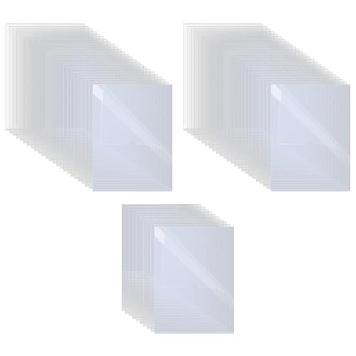 60 transparente Dokumentenmappen, hohe Sichtbarkeit, stabil und wasserabweisend, Dokumentenhalter für Büro oder Schule 60 transparente Dokumentenmappen, hohe Sichtbarkeit, stabil und wasserabweisend, Dokumentenhalter für Büro oder Schule von AOOOWER