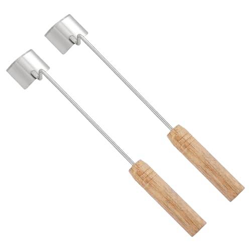 AOOOWER 2 x professioneller Edelstahl-Maisentferner mit Holzgriff, Küchenutensilien für effizientes Schaben, Mehrzweck-Maisbeizer mit Holzgriff AOOOWER 2 x professioneller Edelstahl-Maisentferner mit Holzgriff, Küchenutensilien für effizientes Schaben, Mehrzweck-Maisbeizer mit Holzgriff von AOOOWER