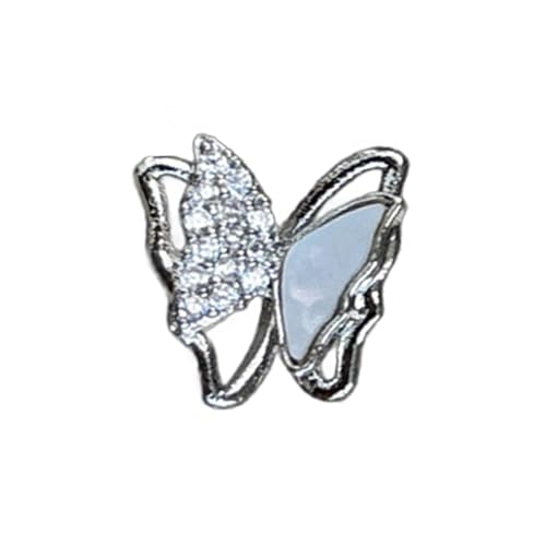 AOOOWER 3D-Schmetterlings-Strass-Dekorationen, Metallnieten, Schmuck, Nägel, Kunst, Designs, Charms AOOOWER 3D-Schmetterlings-Strass-Dekorationen, Metallnieten, Schmuck, Nägel, Kunst, Designs, Charms von AOOOWER