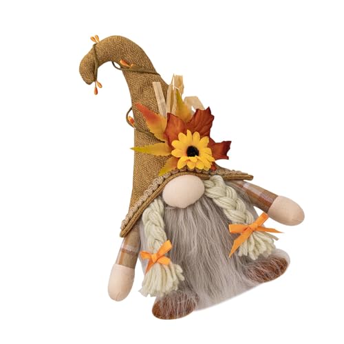 AOOOWER Biegbarer Hut für Thanksgiving-Ernte, elegantes Thanksgiving-Ernte, biegbarer Hut, Spielzeug für Heimdekorationen von AOOOWER