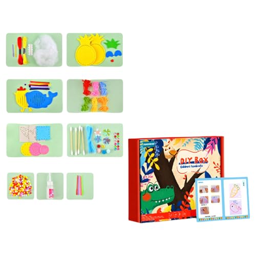 AOOOWER Chenilles Stiele, bunt, flauschig, Pfeifenreiniger-Set mit Kugeln, weicher Biegestab, Kunstbedarf, Kinderspielzeug, Bastelraum von AOOOWER