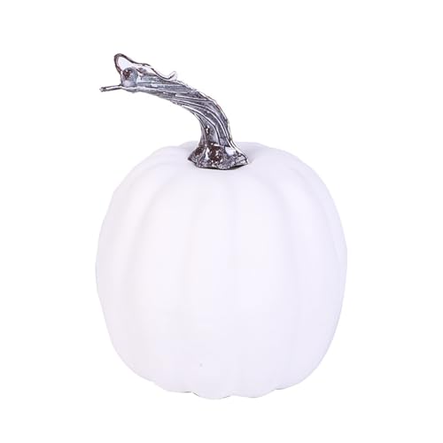 AOOOWER Countrysides Künstliche Kürbis-Dekorationen, weiß, Halloween-Kürbis-Ornamente, Haus, Büro, Schreibtisch-Dekorationen AOOOWER Countrysides Künstliche Kürbis-Dekorationen, weiß, Halloween-Kürbis-Ornamente, Haus, Büro, Schreibtisch-Dekorationen von AOOOWER