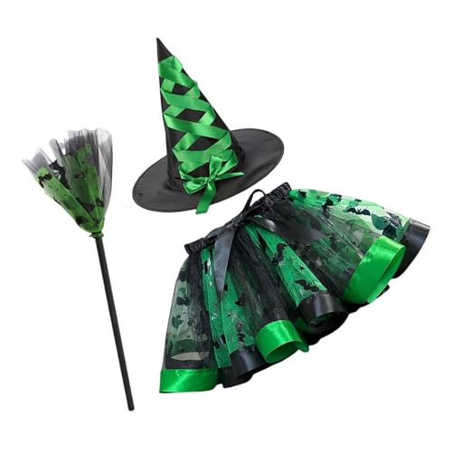 AOOOWER Halloween-Kostüm für Damen, Hexenkleidung, unheimliche Hexe, Halloween-Kostüm, Set mit Kleid, Hut und mehr für Themenpartys AOOOWER Halloween-Kostüm für Damen, Hexenkleidung, unheimliche Hexe, Halloween-Kostüm, Set mit Kleid, Hut und mehr für Themenpartys von AOOOWER