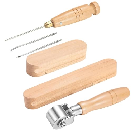 AOOOWER Holzwerkzeug-Set, Schneiderklöppel, Presswerkzeug, Nahtrolle, praktisches Nähwerkzeug, Stoffzubehör zum Quilten, Bügeln AOOOWER Holzwerkzeug-Set, Schneiderklöppel, Presswerkzeug, Nahtrolle, praktisches Nähwerkzeug, Stoffzubehör zum Quilten, Bügeln von AOOOWER
