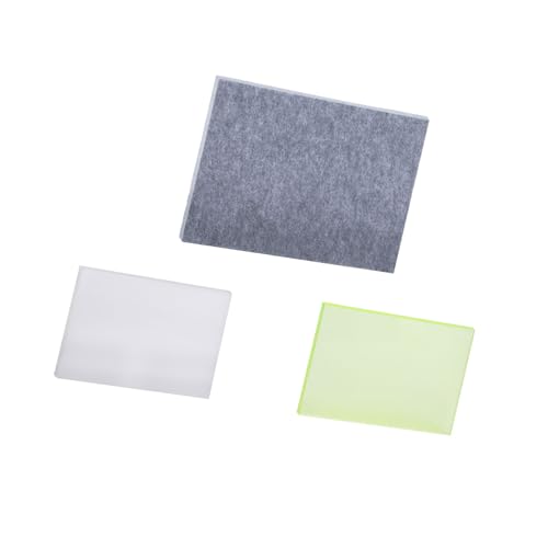 AOOOWER Lederwerkzeuge, Lederschnitzwerkzeug, Leder-Stempelwerkzeuge mit Hammerschneidematte, Lederlochwerkzeug für Handwerk von AOOOWER