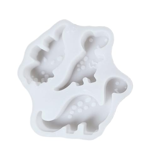 AOOOWER Mehrzweck-Dinosaurier-Silikon-Set für Zement-Pflaster, Basteln, Heimdekoration, Dinosaurier-Zement von AOOOWER