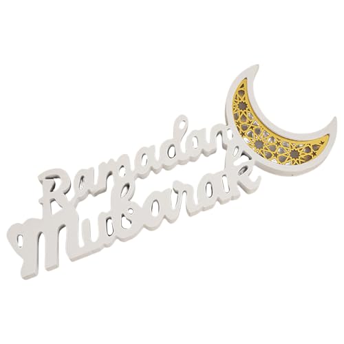 AOOOWER Ramadans Home Decoration Handmade Eid Festival Moon Craft Desk Accessories Sophisticated Holiday Table Ornament Eid Celebration Decoration AOOOWER Ramadans Home Decoration Handmade Eid Festival Moon Craft Desk Accessories Sophisticated Holiday Table Ornament Eid Celebration Decoration von AOOOWER