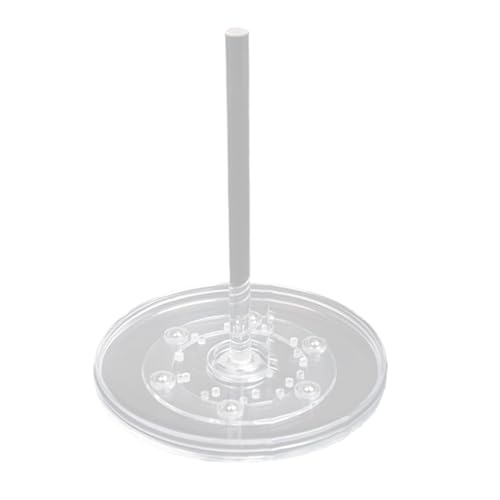 AOOOWER Rotierender Garn- und Fadenhalter, transparenter ABS-Garnspulenhalter, Schreibtischgarnspender, Garnspulenhalter, Ständer zum Häkeln AOOOWER Rotierender Garn- und Fadenhalter, transparenter ABS-Garnspulenhalter, Schreibtischgarnspender, Garnspulenhalter, Ständer zum Häkeln von AOOOWER